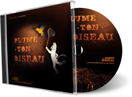 boitier CD Plume-Ton-Oiseau